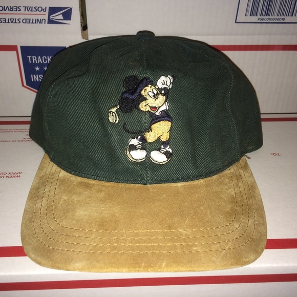 mickey mouse golf hat